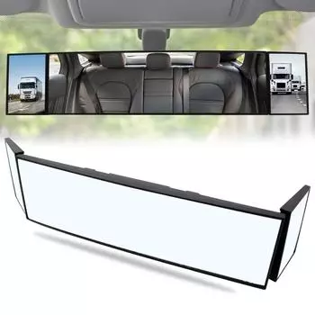 Универсальный автомобильный грузовик, фургон, пикап, внутренний зажим на выпуклом зеркале заднего вида, безопасность вождения, широкоугольные зеркала заднего вида для слепых зон