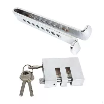 Универсальный автомобильный грузовой замок с муфтой безопасности, многоцелевой сверхмощный с 3 ключами 8 Holes 19.5cm