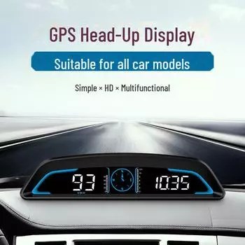 Универсальный автомобильный HUD GPS спидометр и компас дисплей G3 display + USB power supply
