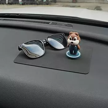 Универсальный автомобильный коврик с нескользящей ручкой, липкий коврик-держатель для телефона, противоскользящий силиконовый коврик, автомобильный коврик, аксессуары для салона автомобиля