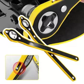 Универсальный автомобильный кривошипный инструмент для домкрата - гаечный ключ для экономии труда