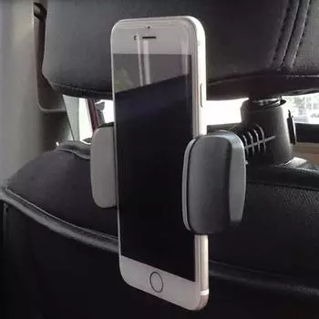 Универсальный автомобильный кронштейн для подголовника заднего сиденья, регулируемый, вращающийся на 360 градусов, держатель для мобильного телефона iPad в автомобиле
