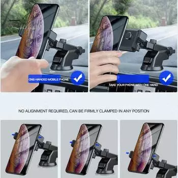 Универсальный автомобильный кронштейн на присоске для крепления сотового телефона для iPhone Vent Type