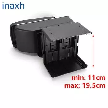 Универсальный автомобильный подлокотник центральный Универсальная модель подлокотника ящик для хранения автомобильных аксессуаров модификация детали для модернизации