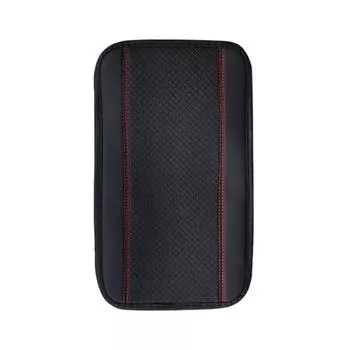 Универсальный автомобильный подлокотник, чехол для авто, центральная консоль, мягкий коврик, прочный нескользящий чехол из искусственной кожи, автомобильные аксессуары A