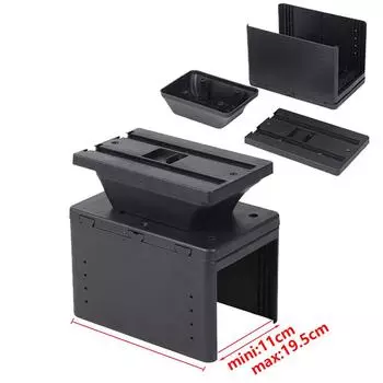 Универсальный автомобильный подлокотник Универсальный модельный подлокотник Ящик для хранения автомобильных аксессуаров Модификация интерьера Модернизация деталей Выделенный