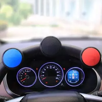 Универсальный автомобильный противоскользящий руль Spinner Booster шариковый подшипник ручка грузовика чёрный