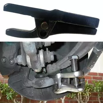 Универсальный автомобильный регулируемый съемник сепаратора шарового шарнира, инструмент для удаления чёрный