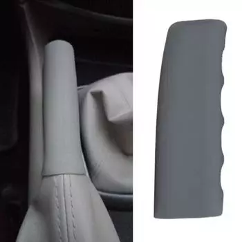 Универсальный автомобильный ручной силиконовый чехол для ручки переключения передач, чехлы для ручного тормоза, чехол для ручного тормоза, чехол для защиты кожи, автомобильный Стайлинг чёрный