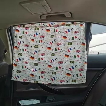 Универсальный автомобильный солнцезащитный козырек с защитой от ультрафиолета и присоской для бокового окна A