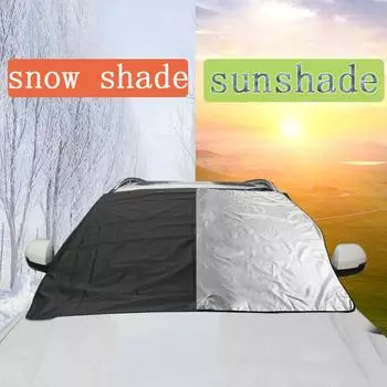 Универсальный автомобильный солнцезащитный зонт, автомобильный солнцезащитный козырек, защитный козырек на переднее окно автомобиля, лобовое стекло, летний солнцезащитный наружный козырек