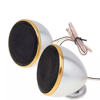 Универсальный автомобильный среднечастотный гудок, инструмент для модернизации и модификации автомобильного среднечастотного динамика, измененный цвет звука, выбранный случайным образом CHINA