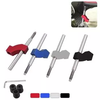 Универсальный автомобильный удлинитель из алюминиевого сплава, регулируемый рычаг переключения передач, ручка переключения передач