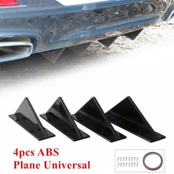 Универсальный автомобильный внедорожник, задний бампер, диффузор, молдинг, спойлер с плавником акулы, защитная крышка