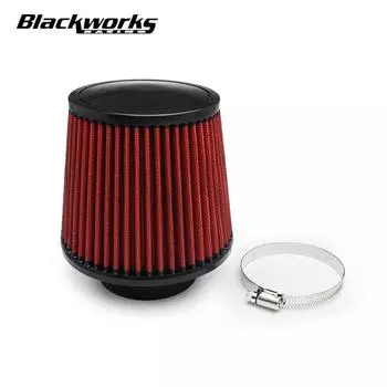 Универсальный автомобильный воздушный фильтр для двигателя автомобиля, очиститель холодного впуска воздуха, модифицированный аксессуар для минибайка, автомобильный фильтр с грибовидной головкой 76/100 мм
