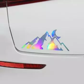 Универсальный автомобильный забавный стикер, съемный, без остатков, хорошее качество изготовления розовый