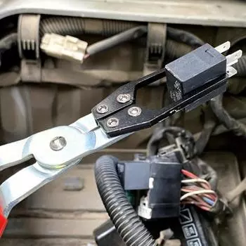 Универсальный автомобильный зажим для снятия реле, съемник предохранителей, плоскогубцы для снятия автомобиля, ручной инструмент, подходящий инструмент для ремонта автомобиля, инструмент для снятия