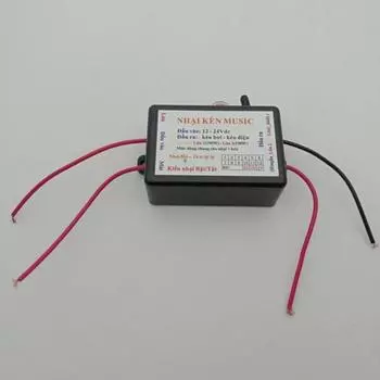 Универсальный автомобильный звуковой сигнал 12V24V с 3/8/12 тонами, простой в установке, материал ABS, реле мотора автомобиля, музыкальная шкатулка, интерьер автомобиля A