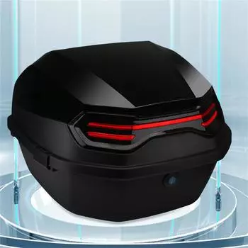 Универсальный багажник для электромобилей, утолщенный большой ящик для хранения, багажник мотоцикла One Size