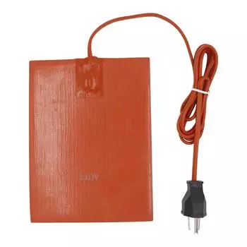 Универсальный бак нагреватель двигателя 300 Вт поддон для автомобиля 15x20 см пластина электрическая масляная американская кастрюля