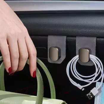 Универсальный бардачок, скрытый автомобильный крючок для пассажира автомобиля, сумка-вешалка, держатель для шляпы и зонта, внутреннее хранение автомобильных аксессуаров
