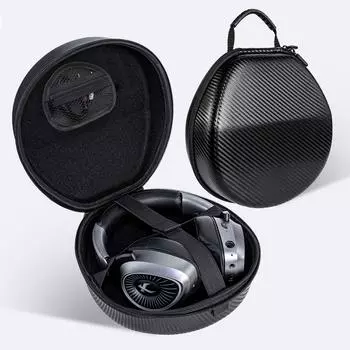 Универсальный большой противоударный чехол для наушников HD598/HD650/HD800s чёрный