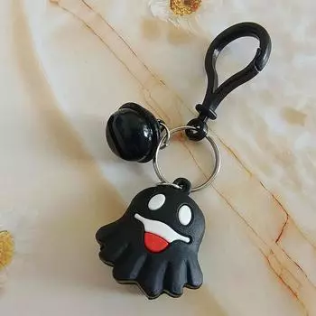 Универсальный брелок для ключей в виде куклы-призрака в виде серпа на Хэллоуин, брелок для сумки для девочек