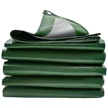 Универсальный брезентовый чехол, водонепроницаемый, толстый, полиэстеровый брезент, солнцезащитный чехол (2x3м)