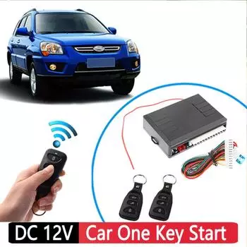 Универсальный центральный замок двери автомобиля, система бесключевого доступа, запуск одним ключом, дистанционное управление зажиганием автомобиля, центральные автомобильные аксессуары