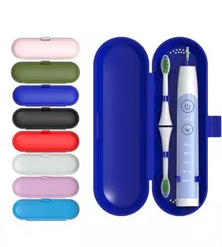 Универсальный чехол для электрической зубной щетки, органайзер для хранения зубных щеток, портативный дорожный защитный чехол для электрической зубной щетки для улицы белый