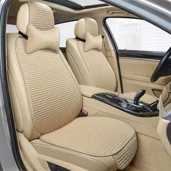 Универсальный чехол для автомобильного сиденья, подушка для спинки переднего и заднего сиденья автомобиля, защитная накладка для автомобильного сиденья Falx, подходит для большинства автомобилей