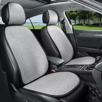 Универсальный чехол для автомобильного сиденья, подушка, летний ротанг, чехлы для автомобильных сидений, защита сидений, дышащий автомобильный коврик, прохладные летние аксессуары