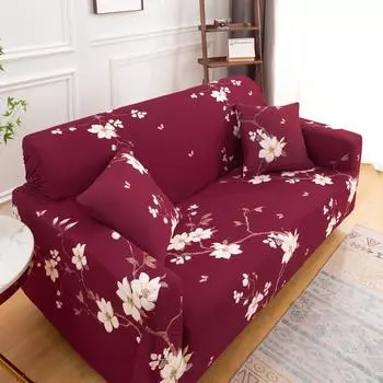 Универсальный чехол для дивана, эластичный чехол для дивана, одноместный, двухместный, три комбинированных диванных подушки 1 Seat(90-140cm)