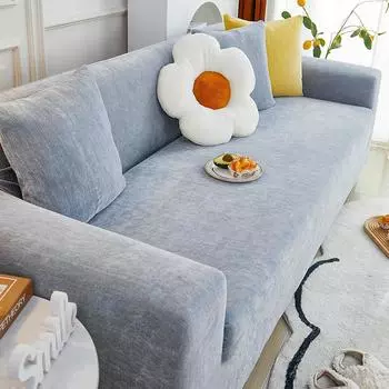Универсальный чехол для дивана, чехол для дивана с защитой от царапин, полный комплект, универсальный эластичный чехол для дивана на четыре сезона, новый стиль S