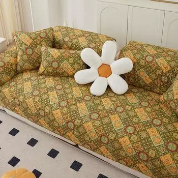 Универсальный чехол для дивана Four Seasons для гостиной, универсальный чехол для дивана в скандинавском стиле, простая нескользящая подушка для дивана 70x70