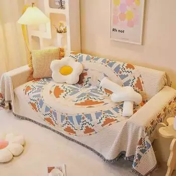 Универсальный чехол для дивана и плед для пикника - 4 сезона использования 90x90cm [Knee Blanket]