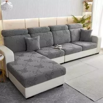 Универсальный чехол для дивана с принтом, нескользящий эластичный чехол для дивана для спальни, офиса, гостиной, домашнего декора, защитная пленка для мебели 50-70cm