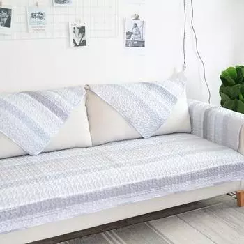 Универсальный чехол для диванной подушки на четыре сезона, простой хлопчатобумажный чехол для гостиной, домашнее нескользящее полотенце 70*70