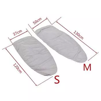 Универсальный чехол для гладильной доски с серебряным покрытием и 4-миллиметровая накладка, отражающая тепло, 2 размера 120*37cm