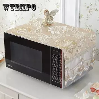 Универсальный чехол для микроволновой печи, Европейский пылезащитный чехол для духовки, бытовой прямоугольный чехол, тканевый чехол, полотенце, домашняя ткань