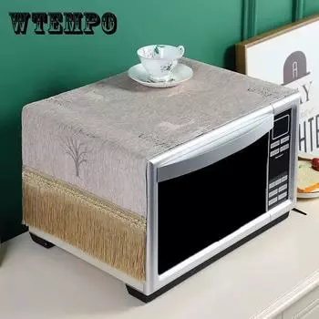 Универсальный чехол для микроволновой печи, тканевый чехол для духовки, кухонный чехол для микроволновой печи, тканевый чехол для бытовой пыли 35*100 см