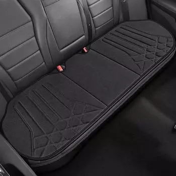 Универсальный чехол для сиденья автомобиля Мягкая замша Подушка для сиденья водителя Дышащий противоскользящий защитный коврик Аксессуары для салона автомобиля