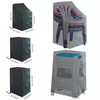 Универсальный чехол для стула с защитой от обрастания, пылезащитный чехол для стульев, садовый чехол 68x68x72cm