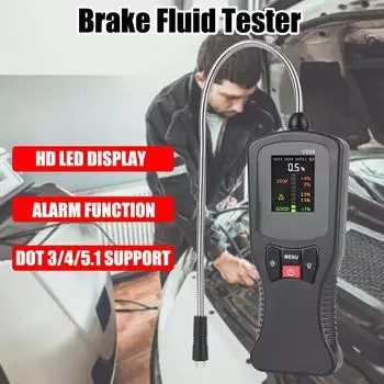 Универсальный цифровой DOT3 DOT4 DOT5.1 автомобильный тестер тормозной жидкости, обнаружение жидкости, тест масла, высокая точность