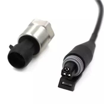 Универсальный датчик давления, преобразователь, датчик, датчик давления 1/8 NPT -14,5-30 Psi, сталь для масла, топлива, воздуха, воды, вакуума, НОВЫЙ