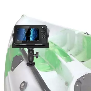 Универсальный держатель для каяка, крепление для эхолота, вращающийся кронштейн для лодки, монтажная пластина для поддержки каякинга