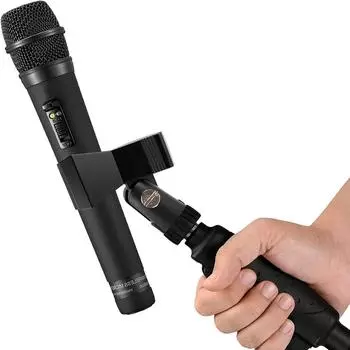 Универсальный держатель для микрофона, Регулируемый микрофонный зажим-бабочка, Адаптер для микрофонной стойки