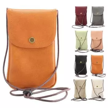 Универсальный держатель для мобильного телефона, сумка на шею, сумка через плечо, регулируемый ремень белый