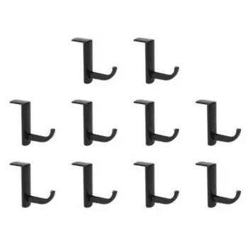 Универсальный держатель для наушников, настенный крючок, подставка для гарнитуры монитора ПК (черный)