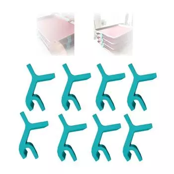 Универсальный держатель для противня, подставка для противня в духовке, регулируемая высота, пластиковая прочная кухонная утварь для приготовления на пару и выпечки A